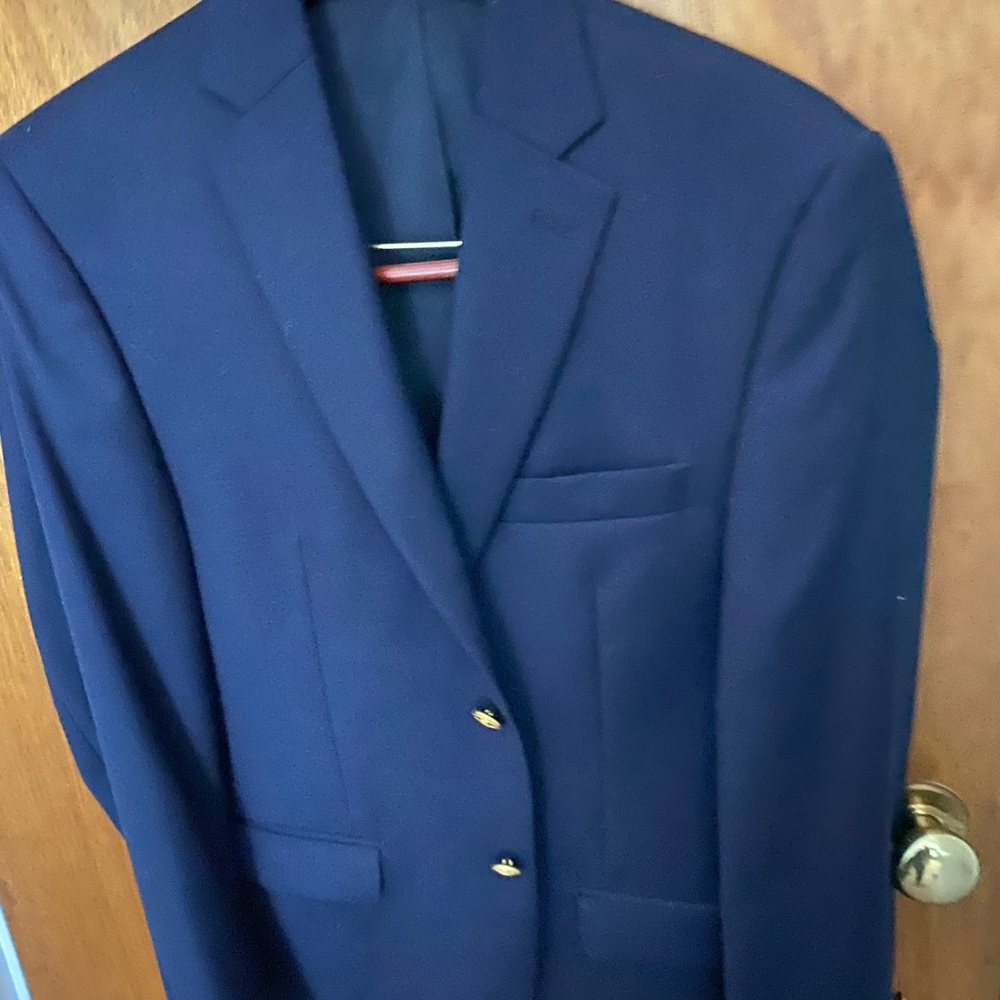 Classic-Fit Wool Navy Blazer Lauren Ralph Lauren
